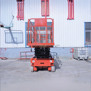 Lift gunting portabel mendorong sendiri, <span class=keywords><strong>Platform</strong></span> pengangkat udara hidrolik bergerak - Product Image 3