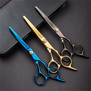 Ciseaux professionnels japonais pour la <span class=keywords><strong>coiffure</strong></span>, ensemble de ciseaux de barbier, ciseaux à cheveux, cisailles à effiler/ - Product Image 3