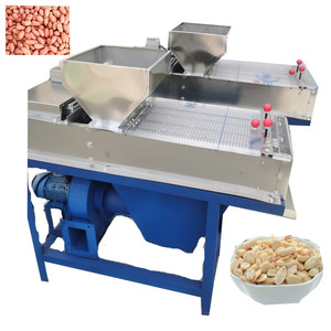 Máquina peladora de cacahuetes para quitar la piel roja de cacahuetes de alta capacidad industrial - Product Image 3