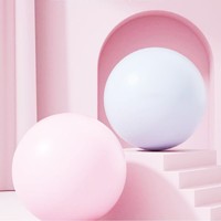 Ballon de Pilates et de yoga rond en gel de silice, épaissi, anti-explosion, élastique, pour l'équilibre, diamètre 50 cm, équipement de fitness pour femmes