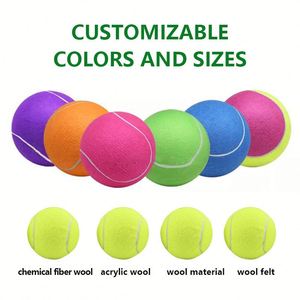Pelotas de Tenis de Entrenamiento para Adultos con Logotipo Personalizado de Alta Calidad, Pelotas de Pádel de Goma Presurizadas Profesionales, Venta al Por Mayor de Fábrica, Portátiles - Product Image 5