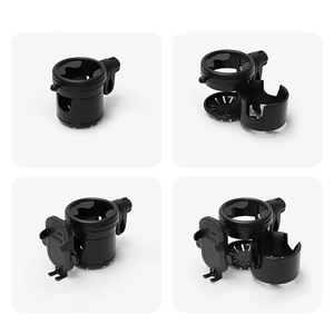 Giá để cốc đa năng 3 trong 1 tích hợp giá đỡ điện thoại, chất liệu ABS, chống rò rỉ, di động, dùng được cho bàn và giường - Product Image 6