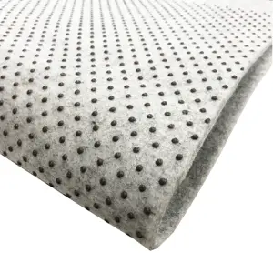 Toptan fiyat kaymaz keçe dokunmamış kumaş destek örülmemiş Polyester keçe kumaş