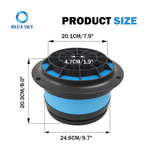 Filtre à air pour moteur Freightliner Car Modified Heavy Duty Filtre à air Cleaner pour Freightliner M2 106 Thomas 2000-22 P607955 P617361 - Product Image 2