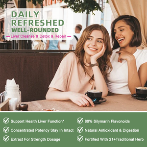 OEM Label pribadi cairan kesehatan hati Oral tetes hati dewasa Detox pembersih dengan dukungan Thistle susu - Product Image 5