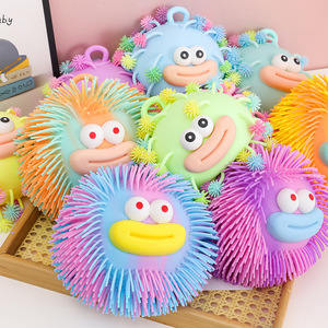 ของเล่นบีบคลายเครียดรูปทรงกลมกลิตเตอร์เกล็ดหิมะเรืองแสง รุ่นใหม่สร้างสรรค์ ตาเด่นชัด สีสันสดใส จากผู้ผลิตโดยตรง - Product Image 3