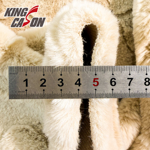 KINGCASON Fabrication directe 100% polyester, motif floral 3D personnalisé, couleur jaune uni, fourrure de <span class=keywords><strong>lapin</strong></span> pour literie égyptienne - Product Image 6