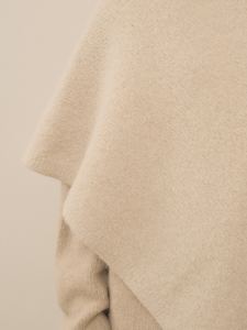 高品質 ラグジュアリー エレガント ピュアカラー アルパカウール レディース ニット ポンチョ セーター カスタム 秋冬セーター - Product Image 3