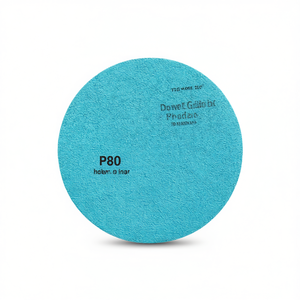 Disques de ponçage Velcro robustes P80 150 mm pour le finissage du bois et du métal - Product Image 2