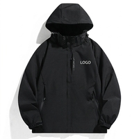 Vente directe d'usine, veste de randonnée imperméable et coupe-vent personnalisée, vêtements de sport respirants pour la montagne, le camping, veste longue à fermeture éclair