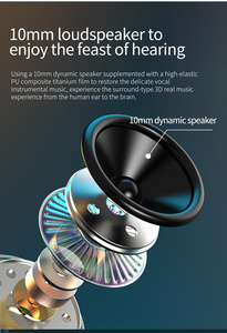 J7 V5.2 Earbud TWS nirkabel <span class=keywords><strong>Bluetooth</strong></span>, Earphone panggilan olahraga Game tahan air Stereo HiFi dengan peredam bising ENC + ANC - Product Image 3