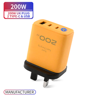Pengisi Daya PD OEM USB A Power Delivery Pengisi Daya Cepat untuk Perjalanan dengan Tipe C USB A Colokan Tiga Pin US UK EU Aksesoris Ponsel