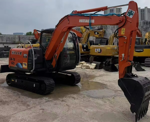 Excavadora pequeña Hitachi ZX60 de segunda mano, excavadora de 6 toneladas, stock original japonés, se vende a bajo precio. - Product Image 1