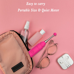 Pluma vibradora de silicona para masturbación femenina, pluma para orgasmo de vibración fuerte de 10 frecuencias, palo de masaje eléctrico, punto estimulante del clítoris - Product Image 5