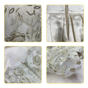 Abito Classico di Lusso in Jacquard, Elegante Tessuto Broccato Stile Principessa, Vestito per Festa di Compleanno per Bambine - Product Image 5