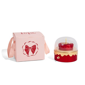 Creative <b>Birthday</b> Cake Jewelry <b>Gift</b> <b>Box</b> with Embossed Circular Pattern Cross-border Factory Wholesale Spray Paint Packaging - Product Image 1