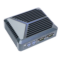 Mini PC Industrial Sin Ventilador con Intel N150, 16 GB DDR5, 3x M.2, HDMI Dual 4K, LAN Dual y 8x USB para IoT/Automatización/Computación de Borde