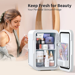 6 Litre Frigo Mini <strong>Table</strong> <strong>Top</strong> Cosmetics Office <strong>Fridge</strong> Make up <strong>Small</strong> Skincare Beauty Refrigerator for Bedroom Portable - Product Image 6
