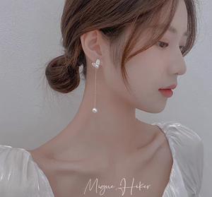 <span class=keywords><strong>Pendientes</strong></span> colgantes <span class=keywords><strong>de</strong></span> corazón <span class=keywords><strong>de</strong></span> diamante <span class=keywords><strong>de</strong></span> 18K para mujer, aretes <span class=keywords><strong>de</strong></span> <span class=keywords><strong>perlas</strong></span> <span class=keywords><strong>de</strong></span> agua dulce, aretes largos ajustables con borla para primavera <span class=keywords><strong>y</strong></span> uso diario - Product Image 5