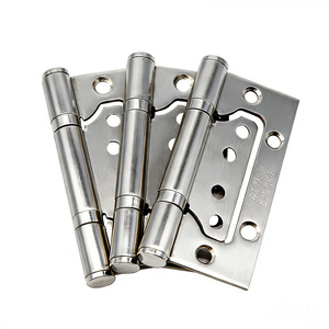 Bisagras silenciosas de acero inoxidable 304 para puertas interiores de madera, sin necesidad de ranurado, juego de 3 piezas - Product Image 1