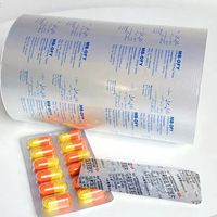 Feuille d'aluminium pharmaceutique pour l'emballage de capsules de vitamines, feuille de blister en rouleau, emballage hygiénique pour médicaments