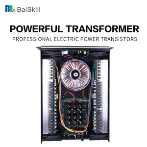 CA68 BaiSKill High Power 1600w Efficient Heat Dissipation System Professional Sound Amplifier For Karaoke