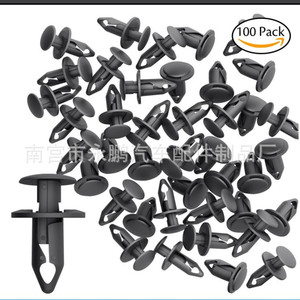 Plastic <b>Car</b> Fastener <b>Clip</b> 0.59x0.71x0.91 Inch For Auto Body Repair Replacement - Product Image 2