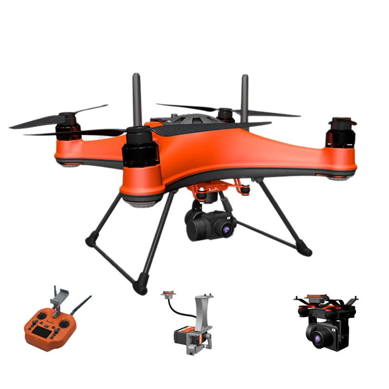 Multi Functional IP67 Waterproof 2KG Payload Gimbal 4k Night Camera Rescue UAV Professional Aerial Delivery Fishing Drone