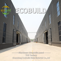 Venta de fábrica de aluminio Alucobond 3mm 4mm Hoja ACP Tablero ACM Señalización Edificio Revestimiento de pared exterior Panel compuesto de aluminio