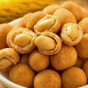 Arachides enrobées populaires, assaisonnées au BBQ épicé, en vrac pour les distributeurs de snacks de bar - Product Image 1