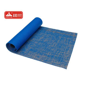 Tapis de <span class=keywords><strong>yoga</strong></span> en jute antidérapant de haute qualité avec logo, prix direct usine Guangdong - Product Image 5