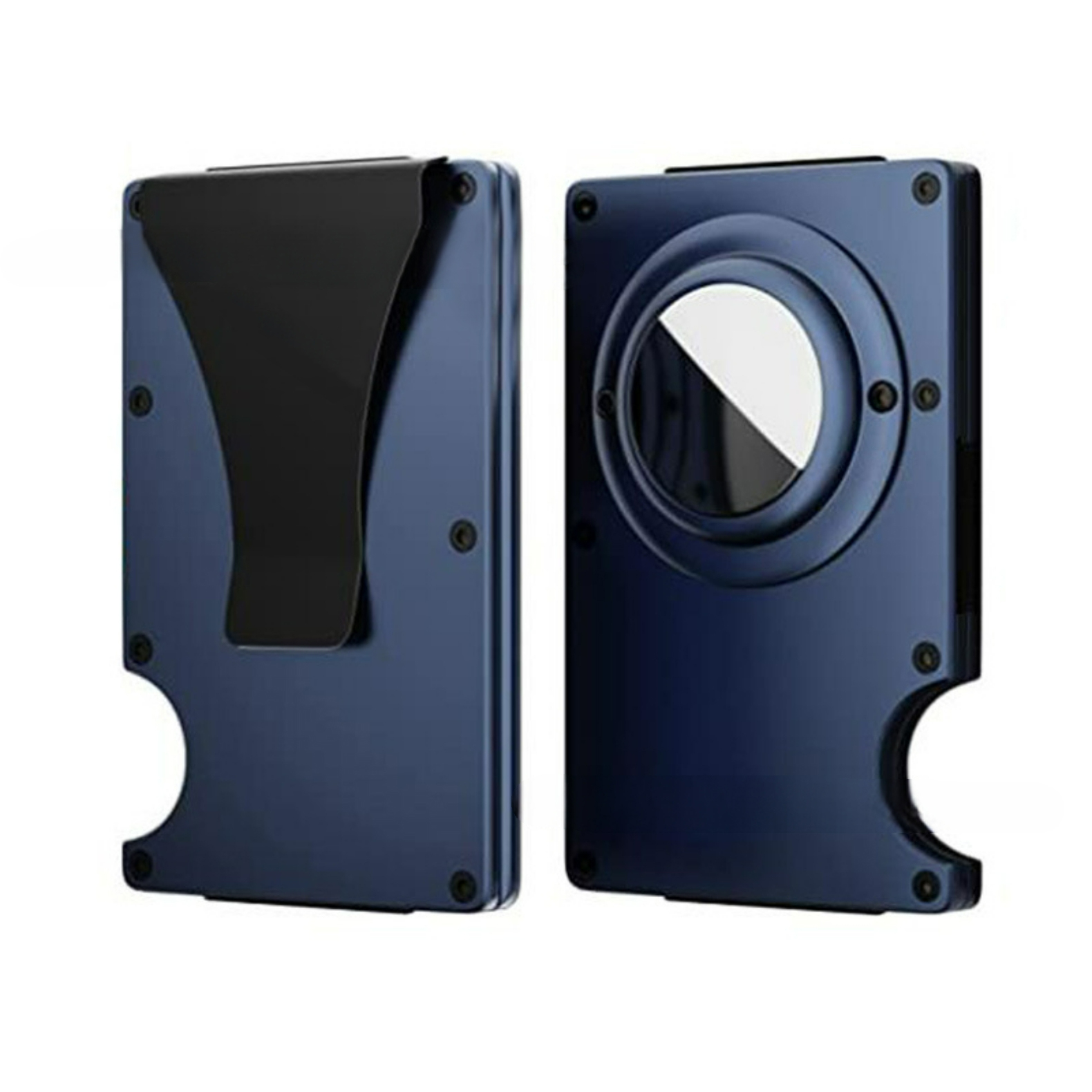 Metallic Blue (Money Clip + Air Tag Holder)
