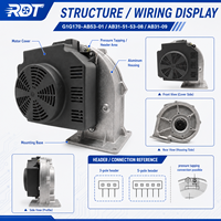 Ventilador Centrífugo de Gas EC de Alto Flujo de Aire G1G170-AB31/51/53/08 con Rodamiento de Bolas para Sistema de Caldera de Condensación de Gas de Funcionamiento Continuo