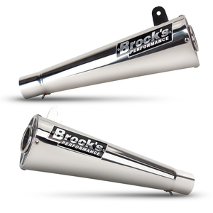 Kit de modification d'échappement de moto, ligne de glissement, tuyau intermédiaire en acier inoxydable, silencieux Brocks pour <span class=keywords><strong>Suzuki</strong></span> Hayabusa GSX1300R GSX-1300R 2008-2018 - Product Image 3