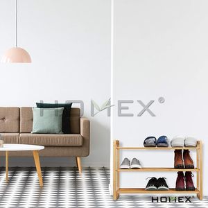 Homex | ชั้นวางรองเท้าแบบวางซ้อนกันได้ชั้นวางรองเท้าจอร์แดนไม้ไผ่ธรรมชาติ3ชั้นสำหรับใส่รองเท้า - Product Image 5