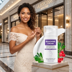 Crème éclaircissante pour la peau, crème anti-taches brunes, crème éclaircissante et blanchissante pour la peau, en vrac, avec vitamine C pour les parties intimes - Product Image 1