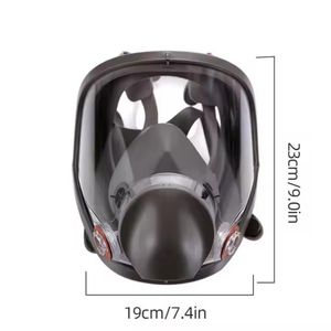 หน้ากากป้องกันก๊าซพิษกันฝุ่นและฉีกขาดทางยุทธวิธีหน้ากากป้องกันก๊าซพิษแบบครึ่งหน้าสำหรับงานอุตสาหกรรมขายดีที่สุด - Product Image 4