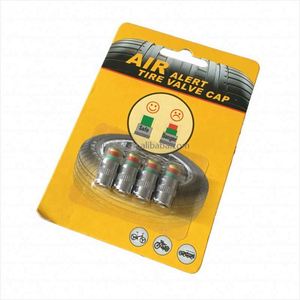 4 cái 2.4 bar xe lốp cảm biến áp suất giám sát van cảm biến chỉ số 3 màu mắt cảnh báo áp suất lốp hệ thống giám sát - Product Image 3