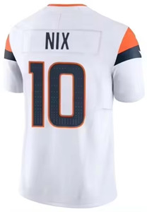 Troisième génération, nouveau modèle, 10 Bo Nix, 2 Patrick Sultan-II, 14 Courtland <span class=keywords><strong>Sutton</strong></span>, 7 John Elway, maillots de football cousus - Product Image 4