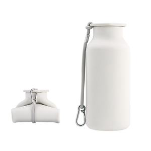 Vaso de Agua Plegable de Silicona Retráctil Portátil de 600 ml al por Mayor, Vaso para Bebidas Conveniente para Viajes y Campamentos - Product Image 4