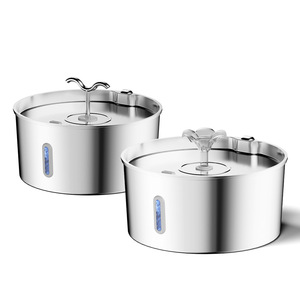 สิ<span class=keywords><strong>น</strong></span>ค้าขายดี ชามน้ำดื่มสัตว์เลี้ยงข<span class=keywords><strong>น</strong></span>าดใหญ่ 7 ลิตร ดีไซ<span class=keywords><strong>น</strong></span>์ถอดประกอบได้ ทำจากสแต<span class=keywords><strong>น</strong></span>เลส 304 พร้อมตัวกรอง สำหรับสุ<span class=keywords><strong>น</strong></span>ัขและแมว - Product Image 2