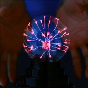 Lámpara de bola de Plasma mágica de cristal, globo eléctrico, luz estática con Sensor táctil, luces de mesa, luz nocturna esférica, regalo para niños - Product Image 4