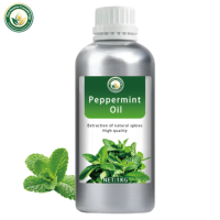 Huile Essentielle de Menthe Poivrée 100% Pure Distillée à la Vapeur, Arôme Mentholé, Vente en Gros pour Arômes Alimentaires, Cosmétiques, OEM, Marque Privée