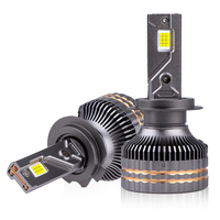 Ampoule de phare de voiture LED haute puissance 400W, phare LED H4, H1, H3, 9005, 9006, H11, H7, 6500k, phares LED blancs