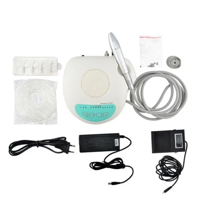 Escarificador ultrasónico piezoeléctrico dental, máquina de limpieza dental portátil con luz LED para uso doméstico