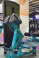 Équipement de musculation professionnel à sélection de charge par pignon pour exercices d'extension dorsale