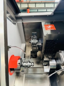 CNC Lathe 5 trục máy lớn tck56a đôi trục chính CNC Lathe - Product Image 5