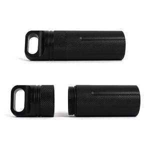 Aluminium Edc <span class=keywords><strong>Survival</strong></span> Kit Waterdichte Afdichting Pil Fles <span class=keywords><strong>Capsule</strong></span> Opslag <span class=keywords><strong>Container</strong></span> - Product Image 4