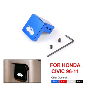 Kit de réparation de poignée de déverrouillage du capot en aluminium pour Honda Civic 96-11 CR-V Element Ridgeline, remplacement de la poignée de tirage du capot moteur - Product Image 3