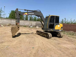Used Volvo EC80D Crawler Excavator 7.4Ton <b>Small</b> Digger Volvo D3.4A Engine Original Hydraulic System Second Hand Volvo Excavator - Product Image 3